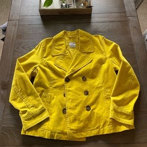 Old Navy Women’s XL Mustard Yellow coat
